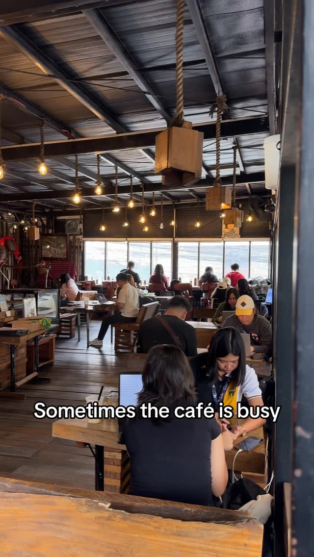 Candid moment at Il-lengan Cafe Baguio City